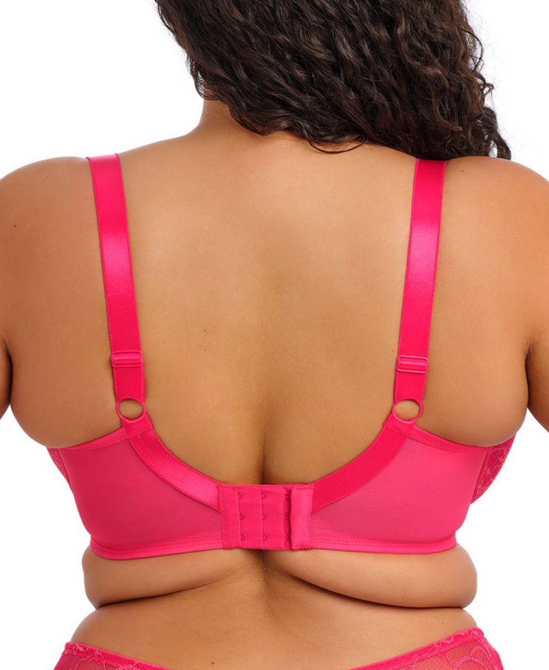 Plus Size Darcie Underwire Padded Half Cup Bra