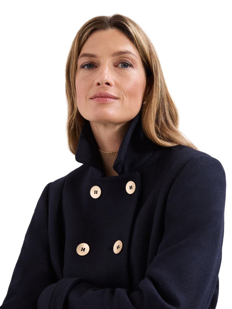 Women's Aurelie Wool Peacoat
