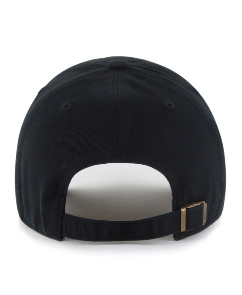 Men's Black New York Knicks Clean Up Adjustable Hat
