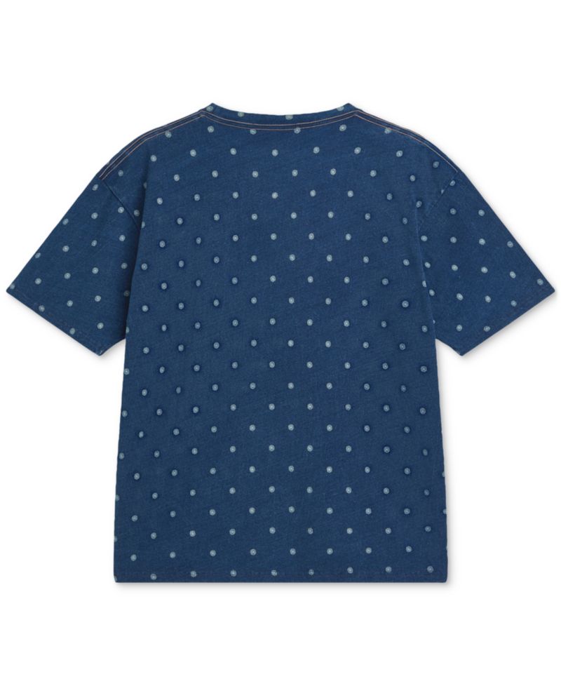 Men's Cotton Micro Printed T-Shirt