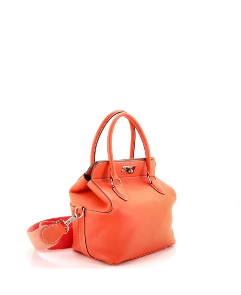 Pre-Owned Hermes 20 Toolbox Bag Swift