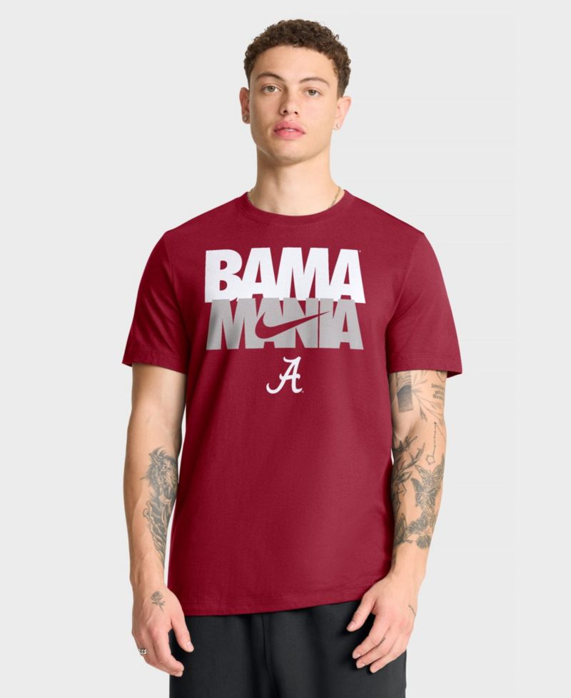 Men's Crimson Alabama Crimson Tide Campus Local Madness T-Shirt