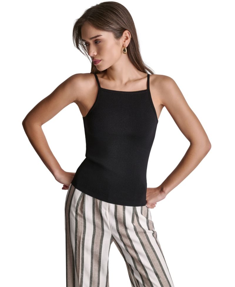 Women's Square Neck Knit Top