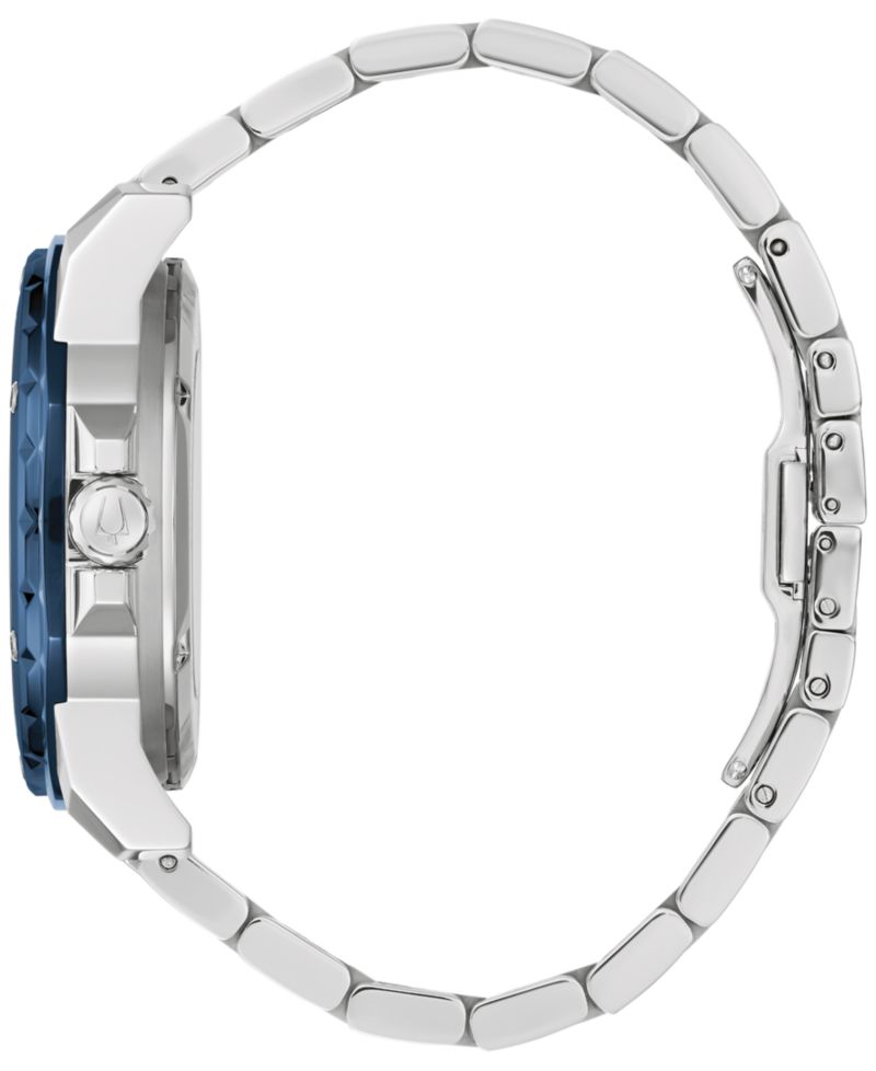 Men's Automatic Marine Star Stainless Steel Bracelet Watch 45mm