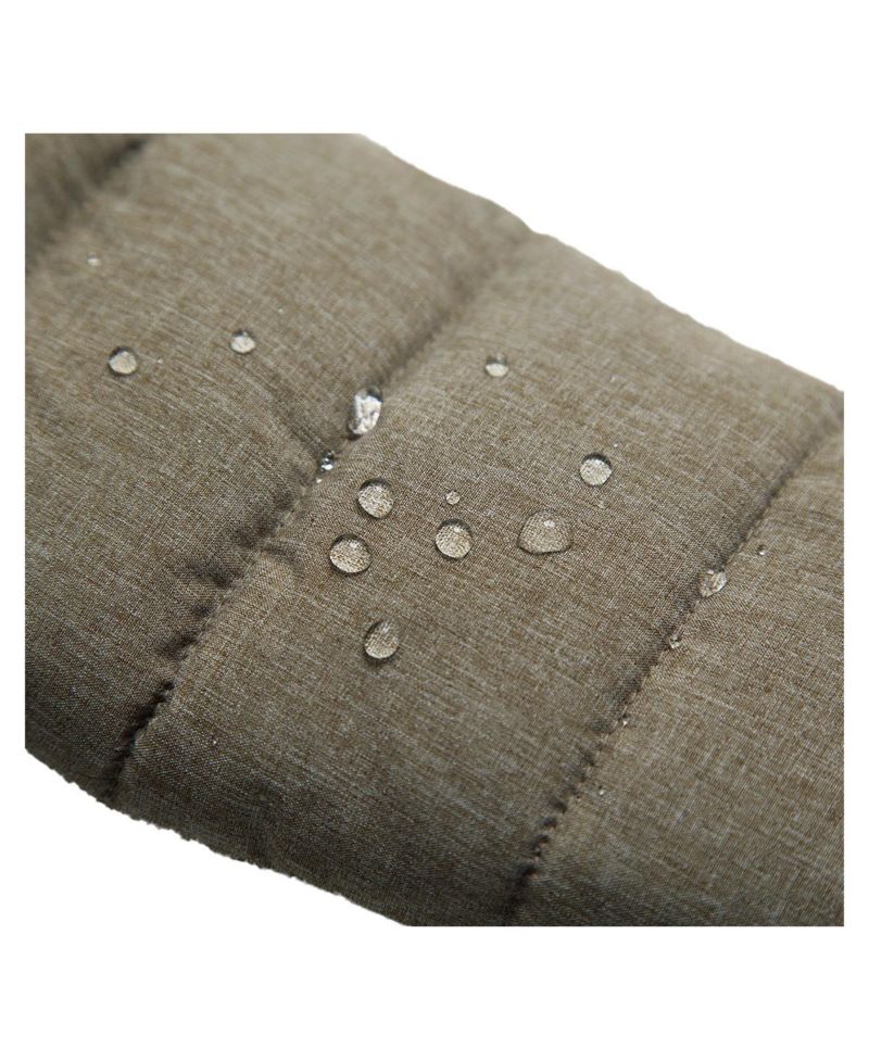 Baby Boys Fleece Hooded Puffer Jacket