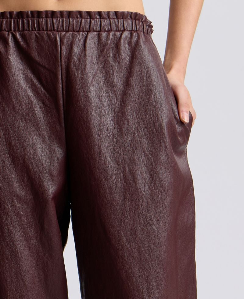 Women's Elastic-Waist High-Rise Balloon Pants