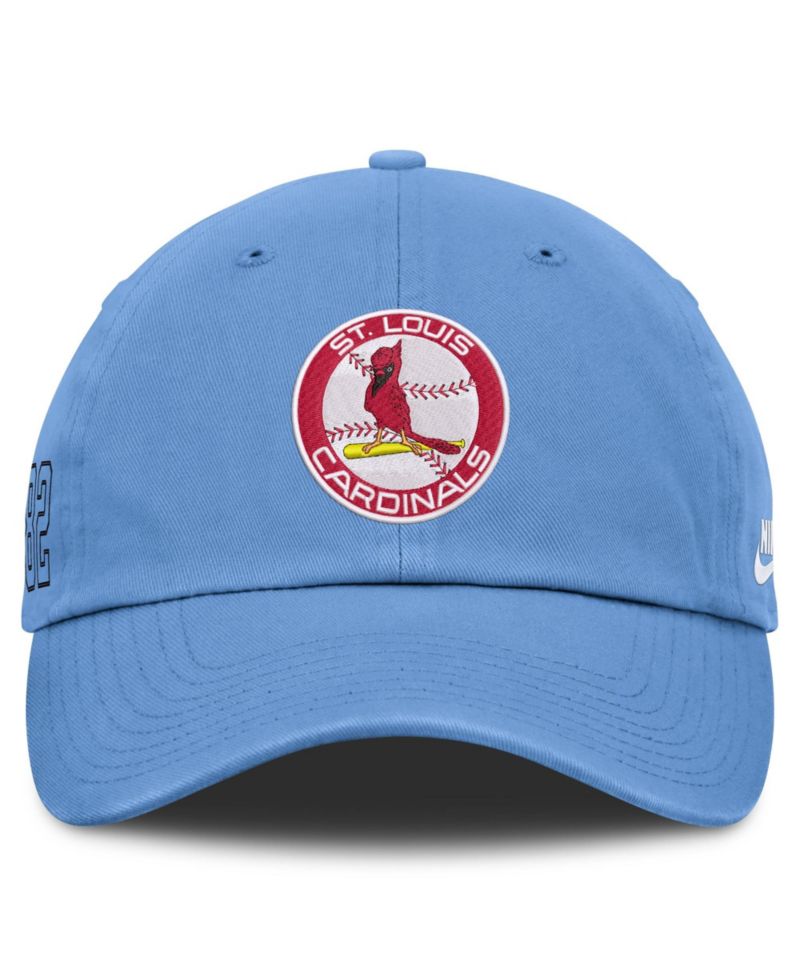 Men's Light Blue St. Louis Cardinals Cooperstown Club Adjustable Hat
