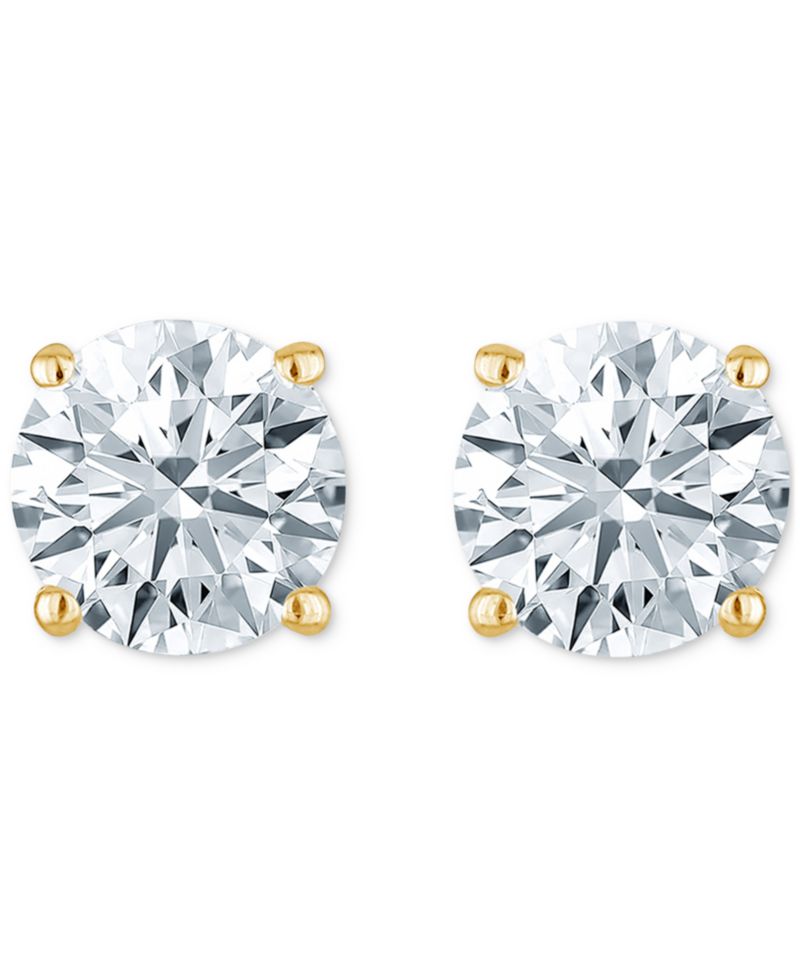Diamond Four Prong Stud Earrings (1-1/2 ct. t.w.)