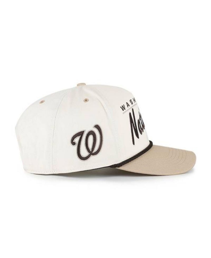 Men's Natural/Tan Washington Nationals Neutral Terrain Hitch Rope Adjustable Hat