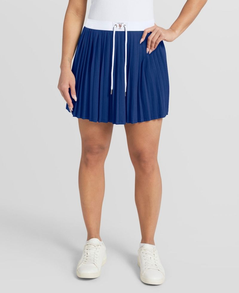 Women's Royal New York Mets Pleated Skort