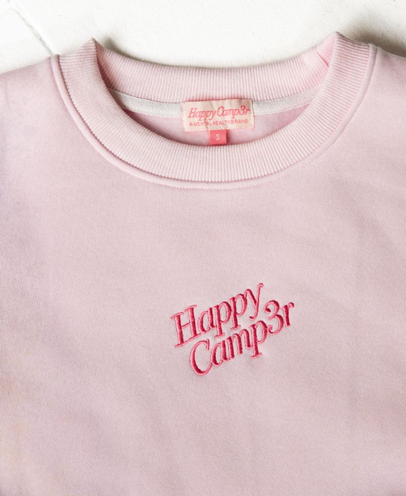 Juniors' Travel Together Embroidered Crewneck Sweatshirt