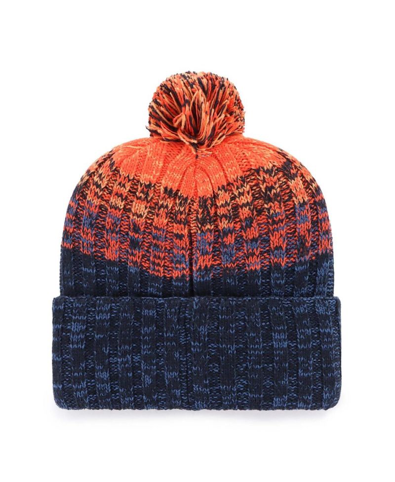 Men's Navy Houston Astros Cascade Cuffed Knit Hat with Pom