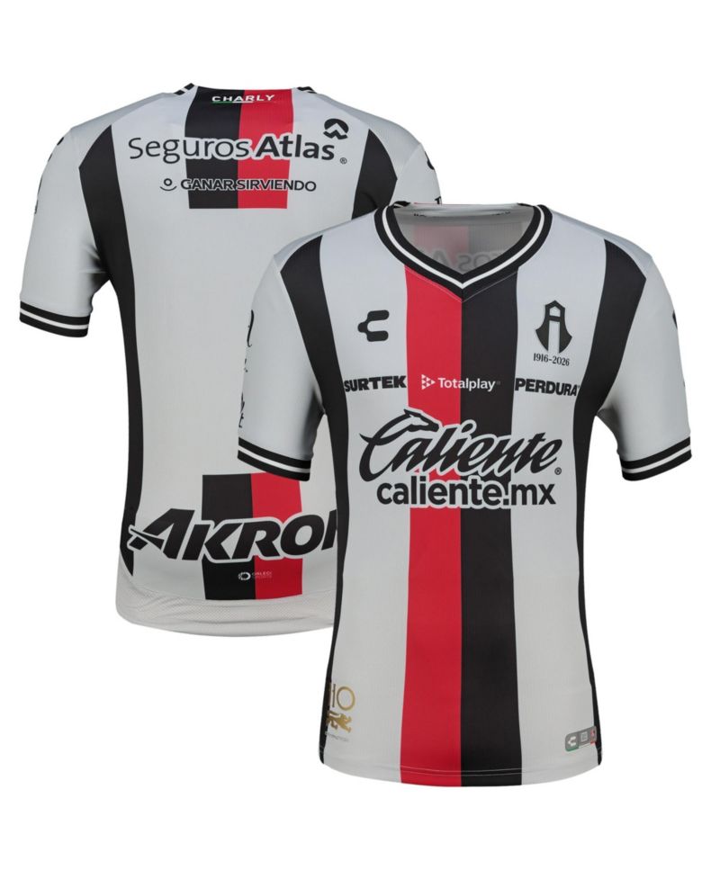 Men's Gray Club Atlas 2026/27 Away Authentic Jersey