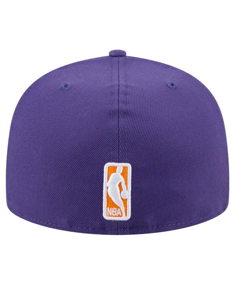 Men's Purple Phoenix Suns Throwback Pennant 59FIFTY Fitted Hat