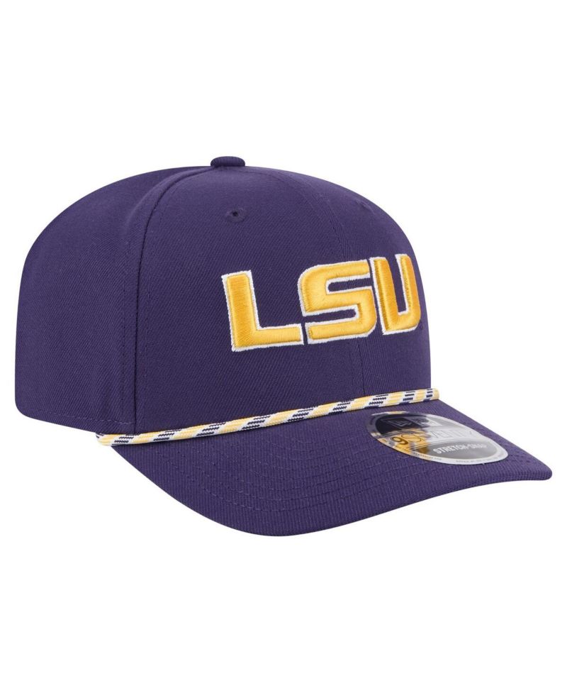 Men's Purple LSU Tigers Gameday Multi-Rope 9SEVENTY Stretch-Snap Hat