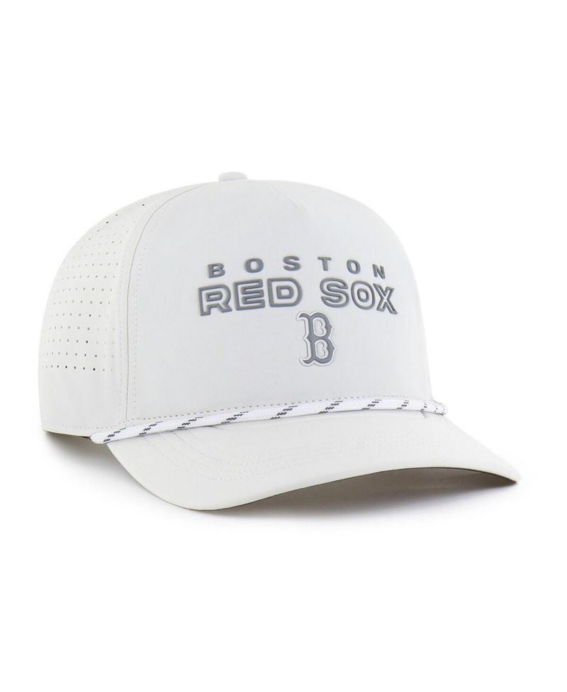 Men's White Boston Red Sox Forward Vault Hitch Adjustable Hat