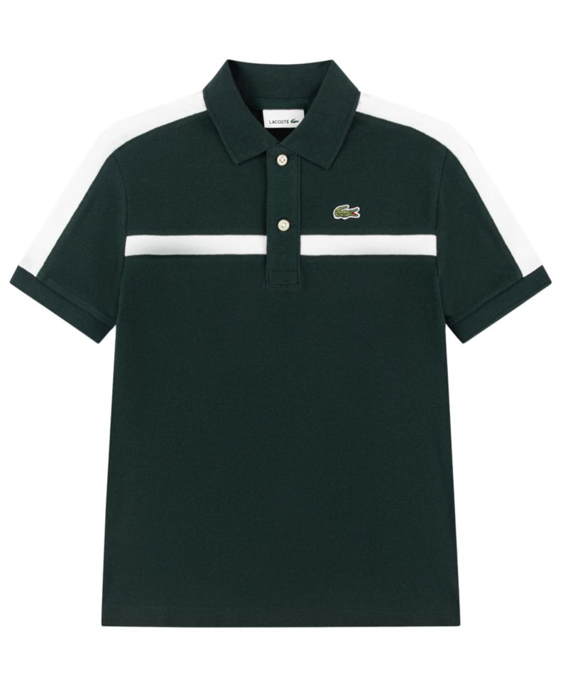 Boys' 10-16 Color-Block Short-Sleeve Polo Shirt