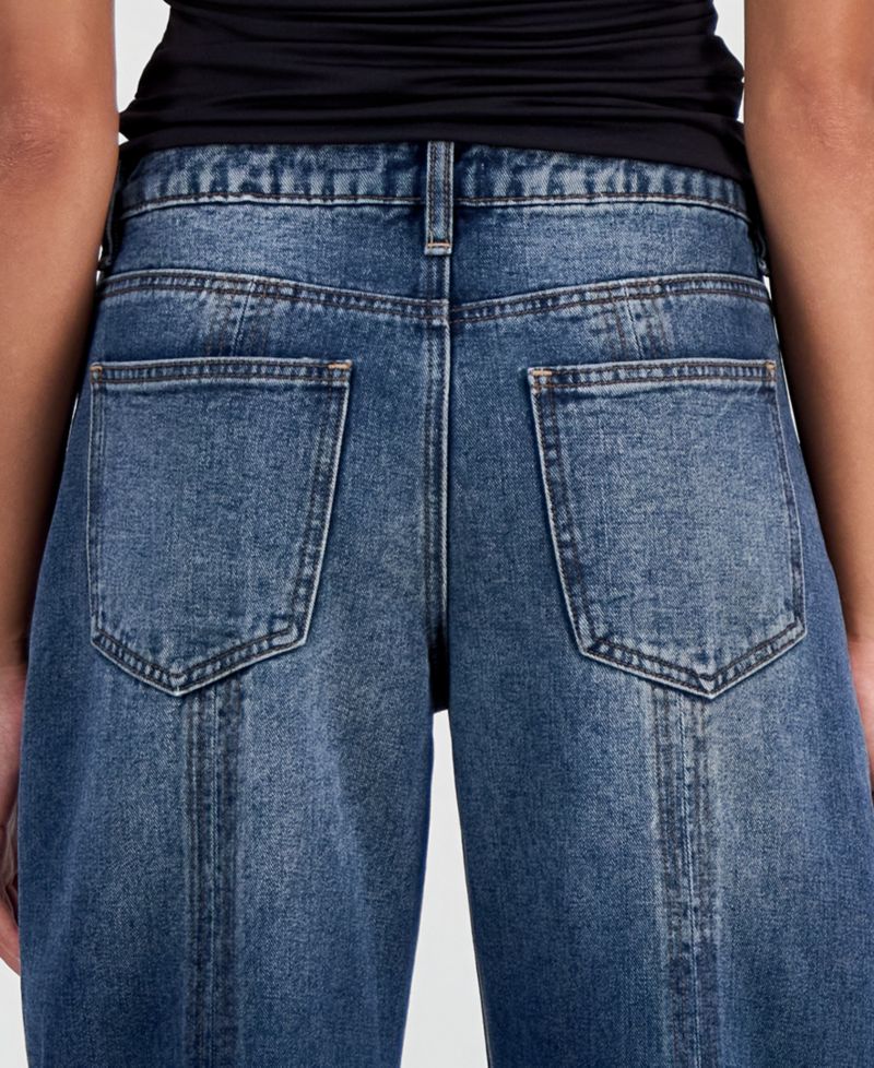 Women's High-Rise Barrel Jeans