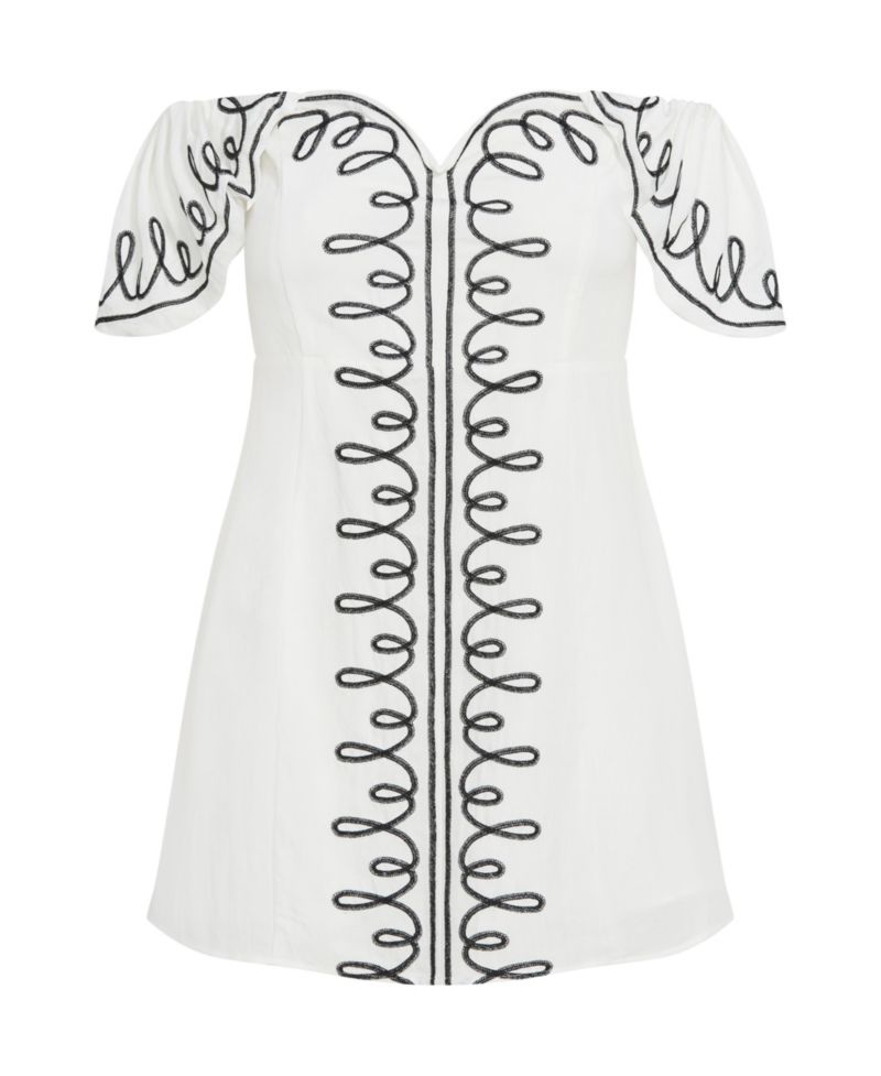Plus Size Hana Embroidered Dress