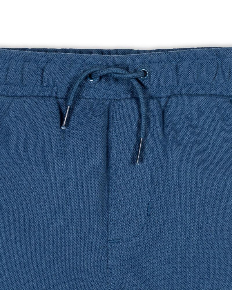 Little Boys Hope and Henry Organic French Terry Pull-On Short