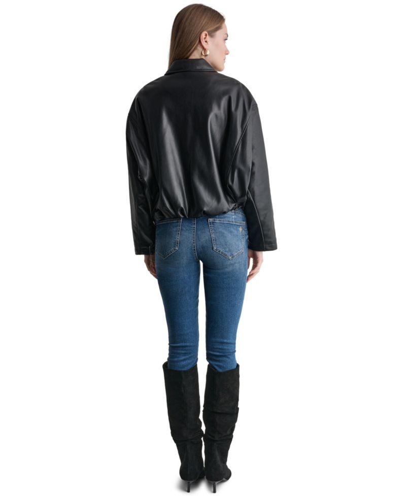 Women's Oversized Bubble Hem Jacket