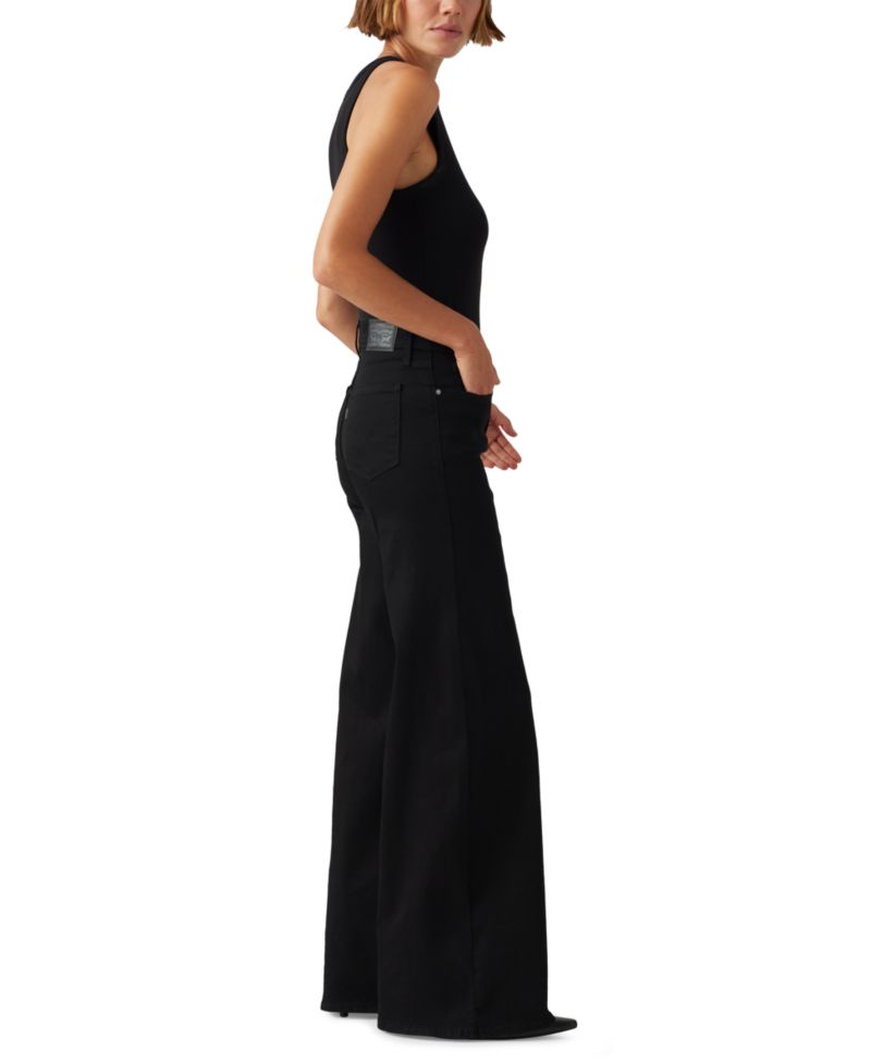 Plus Size Mid Rise 318 Shaping Wide-Leg Jeans