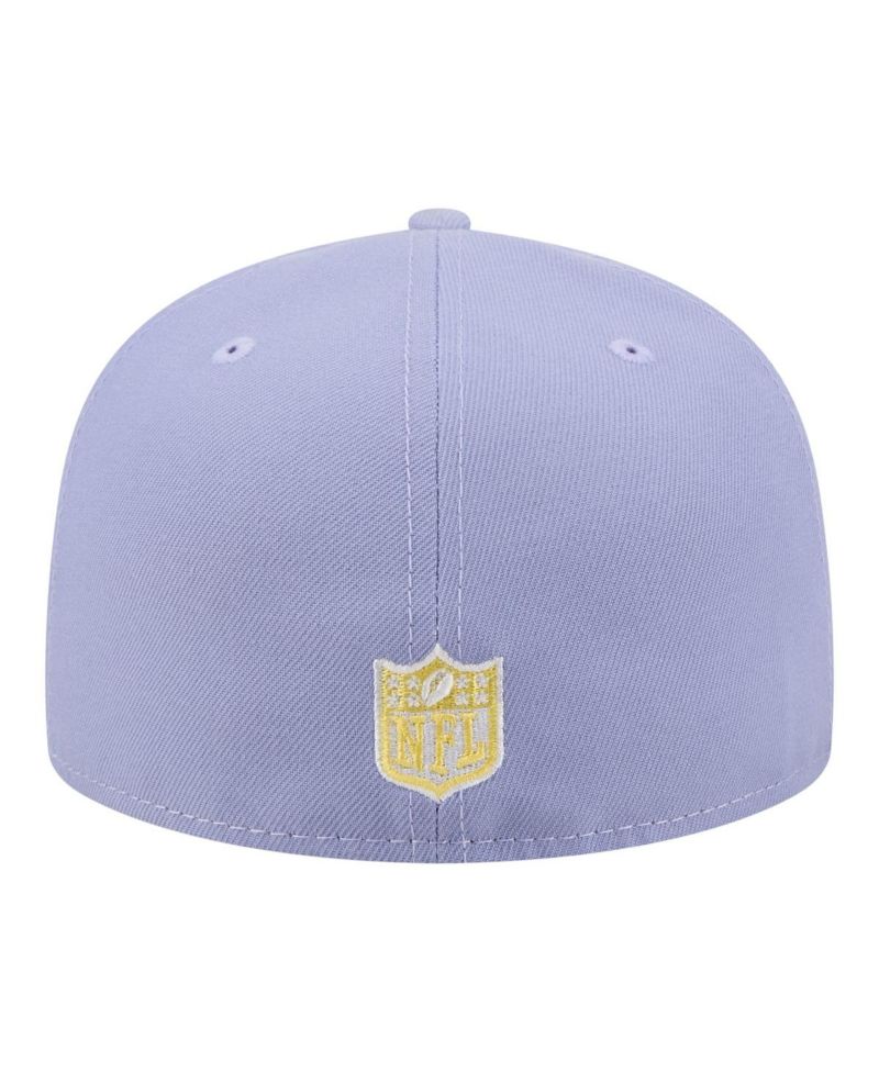 Men's Light Purple Chicago Bears Lavender Bloom 59FIFTY Fitted Hat