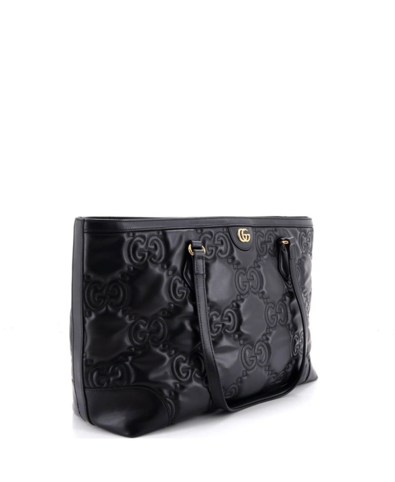 Ophidia Medium Leather Tote