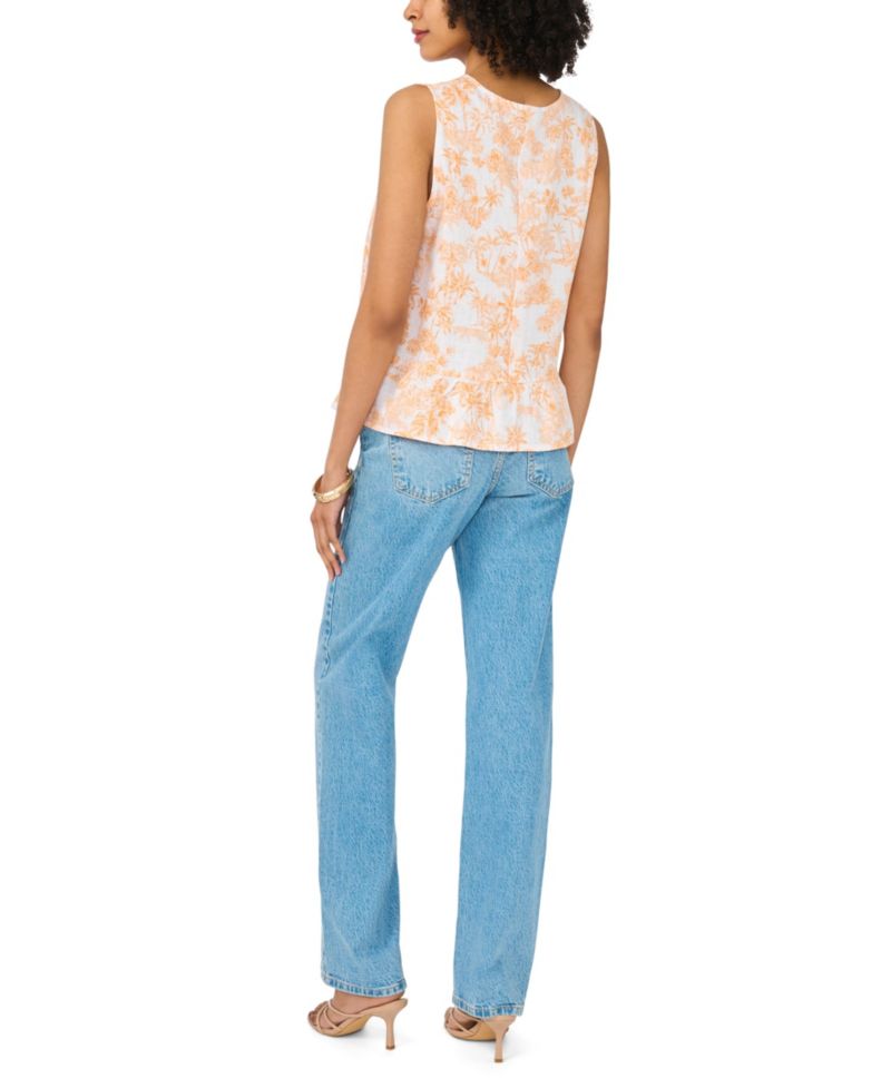 Women's Peplum Crewneck Top