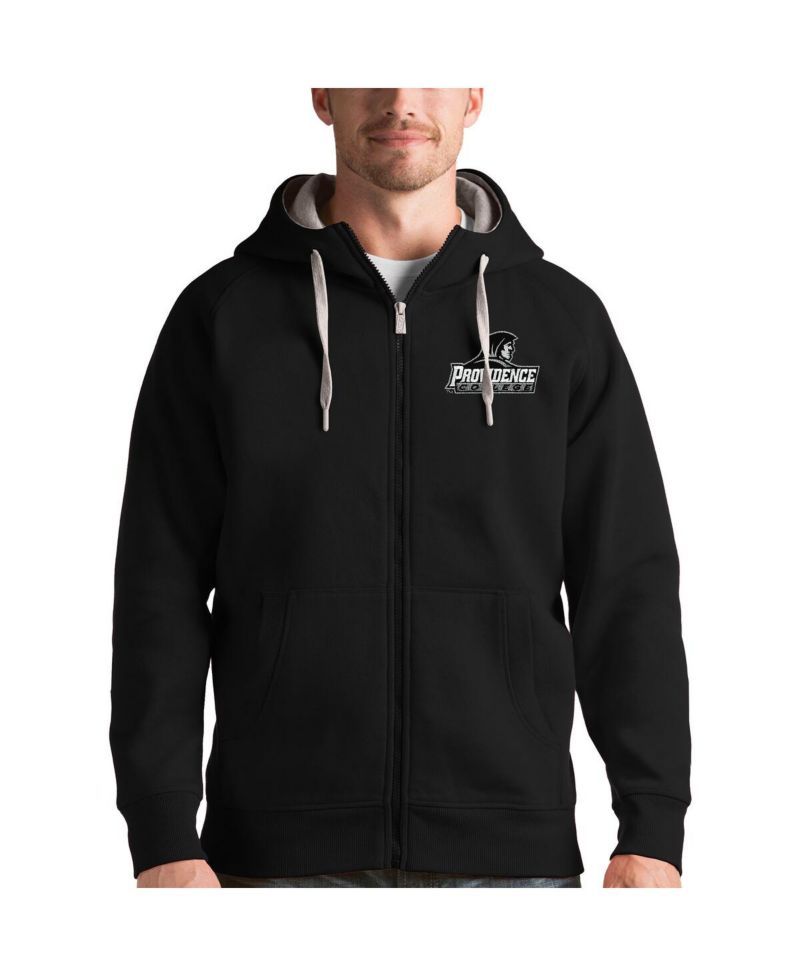 Men's Black Providence Friars Victory Full-Zip Hoodie