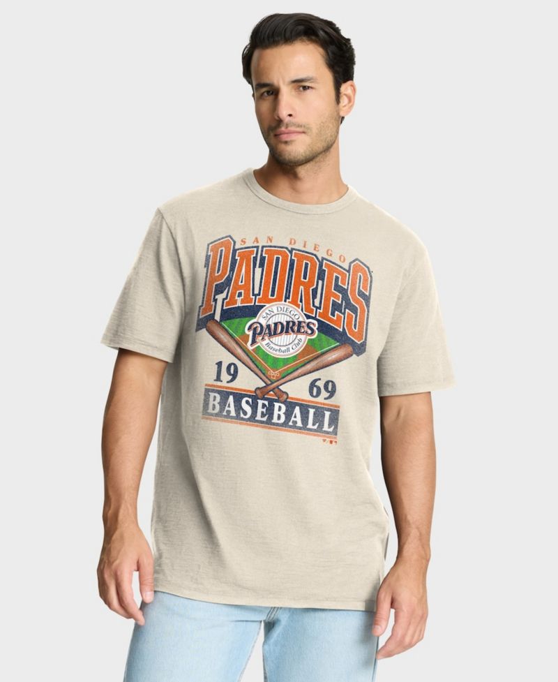 Men's Tan San Diego Padres Stadium Slub T-Shirt