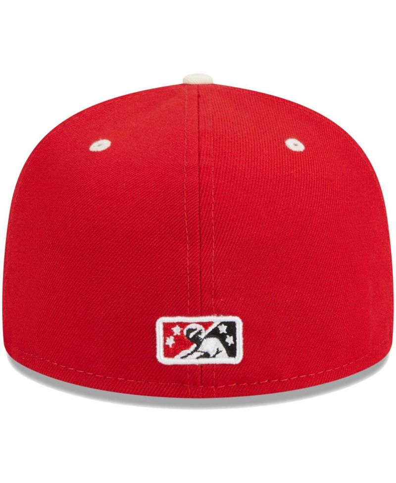 Men's Red Winston-Salem Dash Theme Nights Flight 59FIFTY Fitted Hat