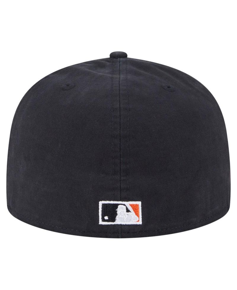 Men's Black San Francisco Giants Championship Side Flag A-Frame 59FIFTY Fitted Hat