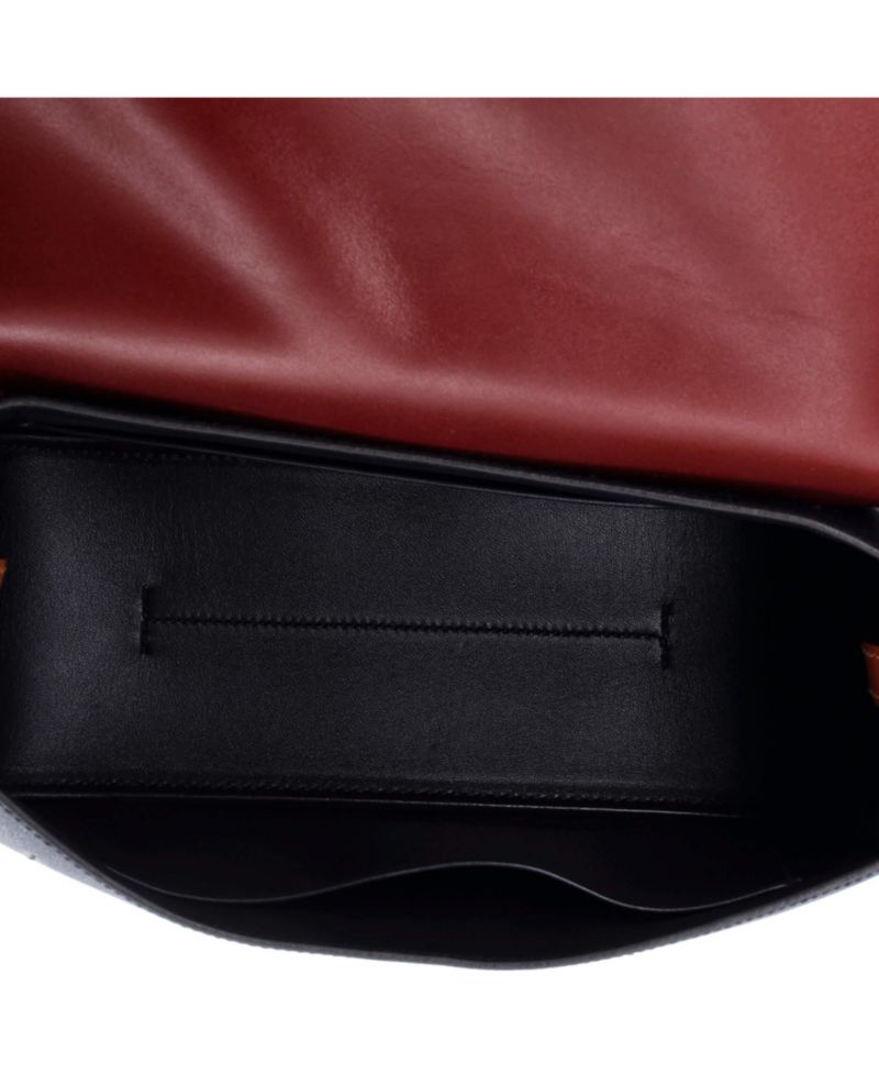 Pre-Owned Hermes Harnais Shoulder Bag Epsom and Tadelakt