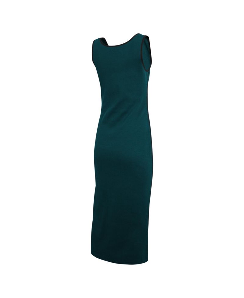Women's Midnight Green Philadelphia Eagles Ribbed Tank Dress