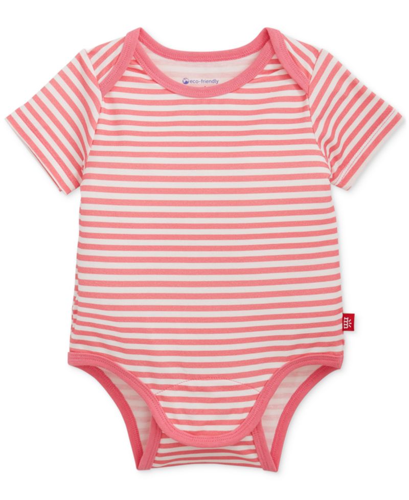 Baby Girls' Short-Sleeve Bodysuit and Pants, 3-Piece Set
