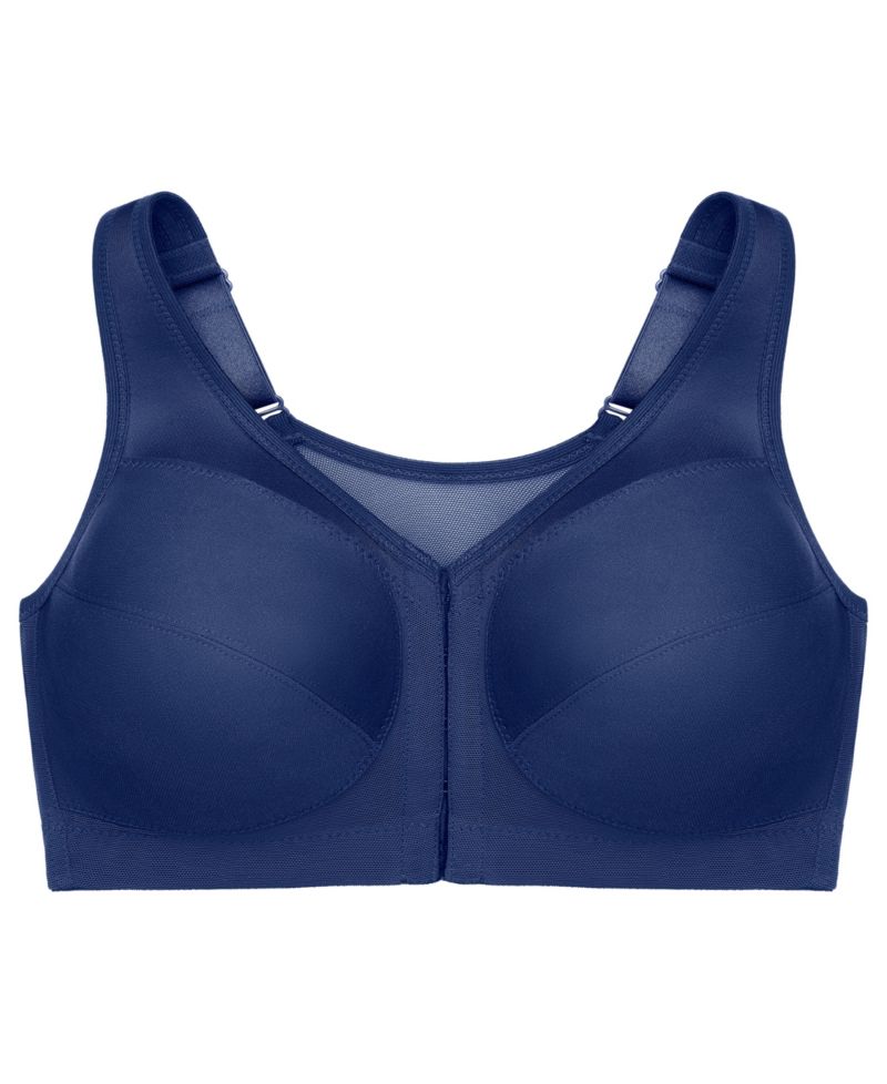Women's Full Figure Plus Size MagicLift Front Close Posture Back Support Bra 1265