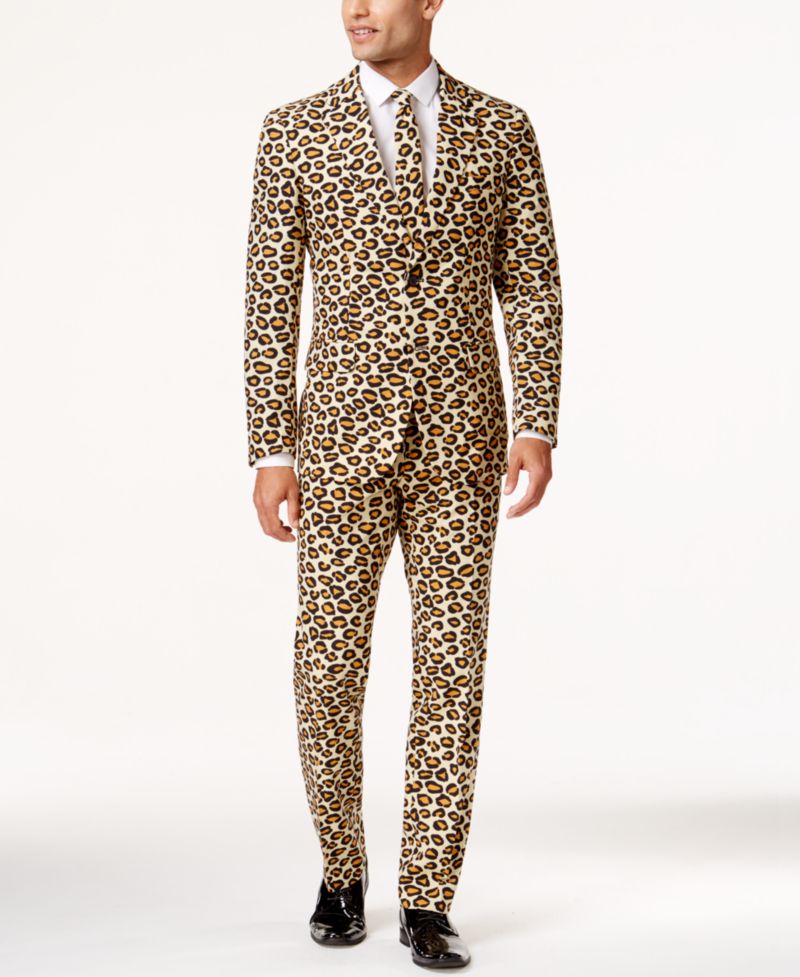 Men's Party Funny Crazy Prom Suit Costume - Testival - Comes With Includes Blazer, Pants and Tie
