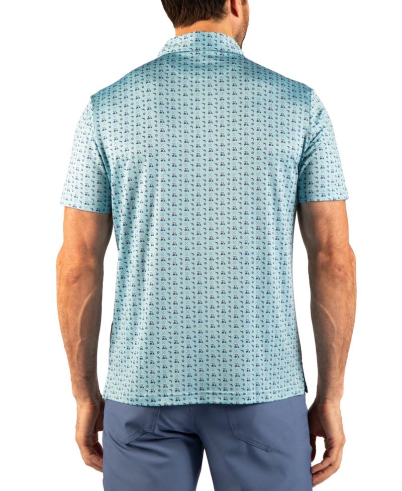 Men's Golf Carts Performance Polo