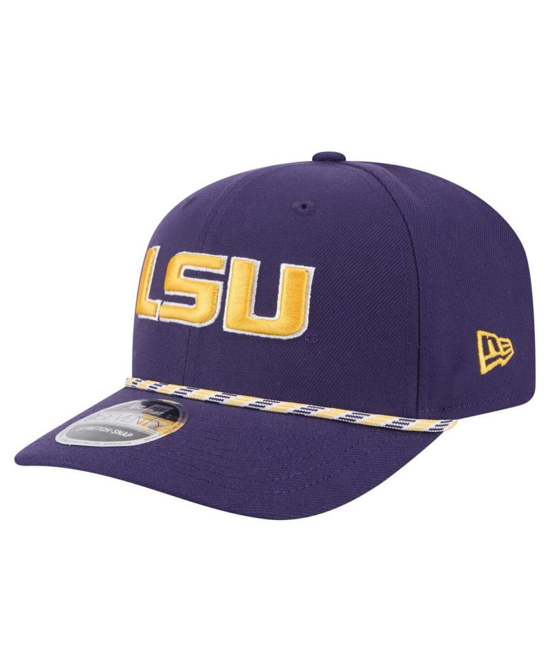 Men's Purple LSU Tigers Gameday Multi-Rope 9SEVENTY Stretch-Snap Hat