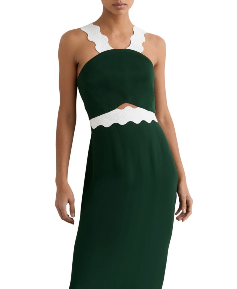 Women's Dillon Halterneck Cut-Out Midi Dress