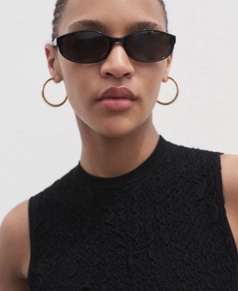 Women's Textured Crepe Top