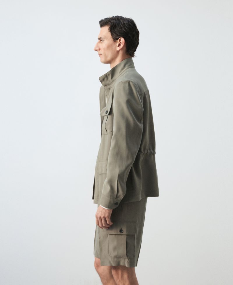 Men's Modal Pockets Jacket