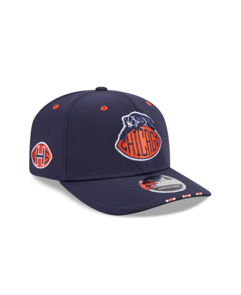 Men's Navy Chicago Bears 2026 Rivalries Collection Sideline 9SEVENTY Adjustable Hat