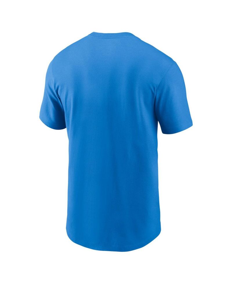 Men's Justin Herbert Powder Blue Los Angeles Chargers Player Graphic T-shirt