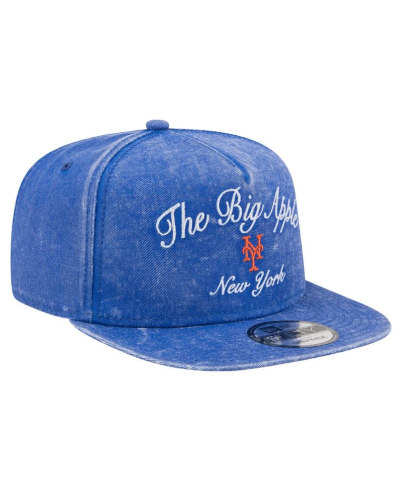 Men's Royal New York Mets City Slogan A-Frame 9FIFTY Snapback Hat
