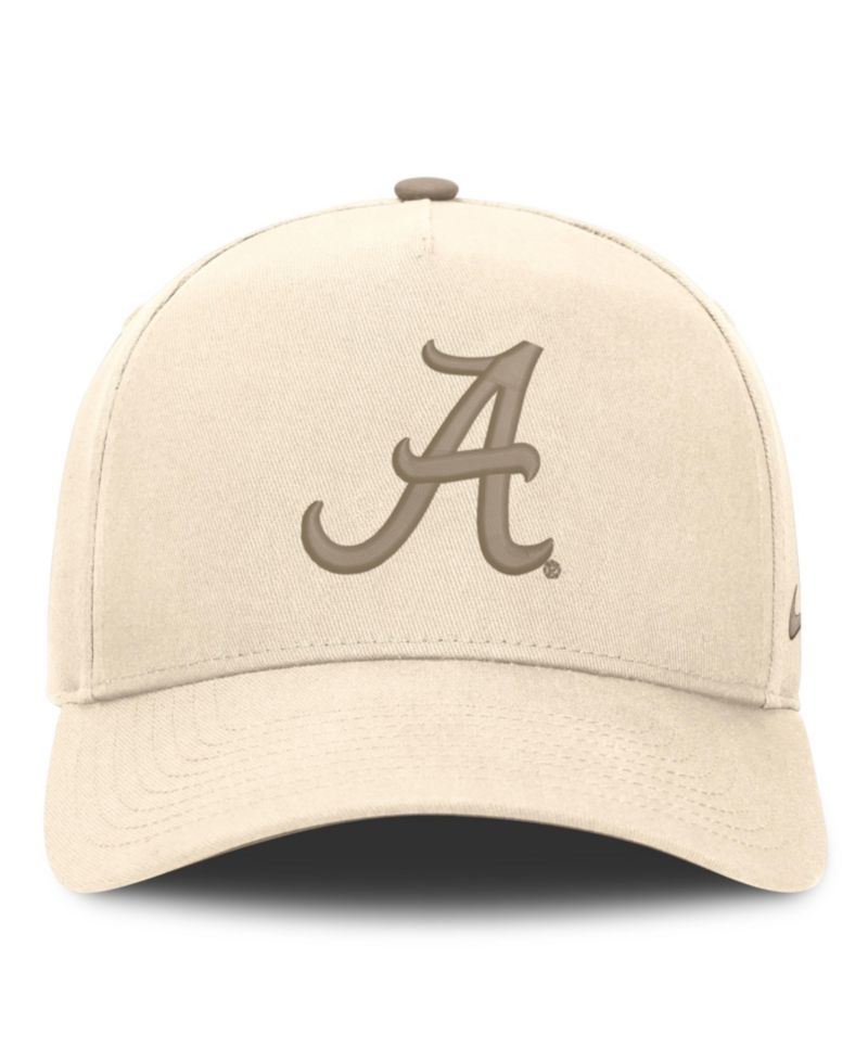 Men's Natural Alabama Crimson Tide Rise Adjustable Hat