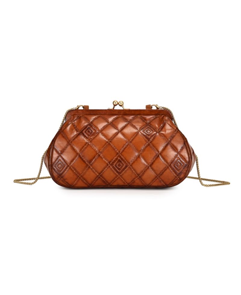 Petunia Small Quilted Leather Crossbody Handbag
