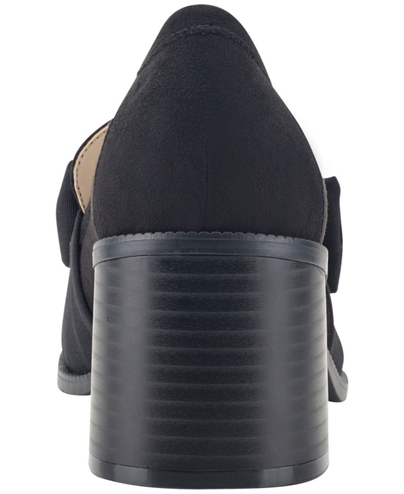 Women's Korrar Bow Block Heel Loafers