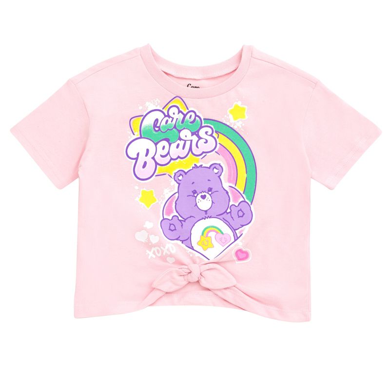Girls Best Friend Bear T-Shirt and French Terry Shorts Outfit Set